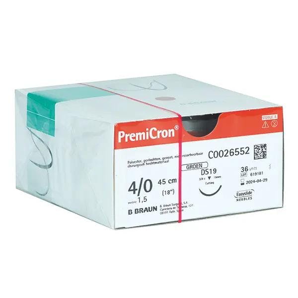 PremiCron, B.Braun - Nicht resorbierbares, geflochtenes Nahtmaterial, grün Produktbild