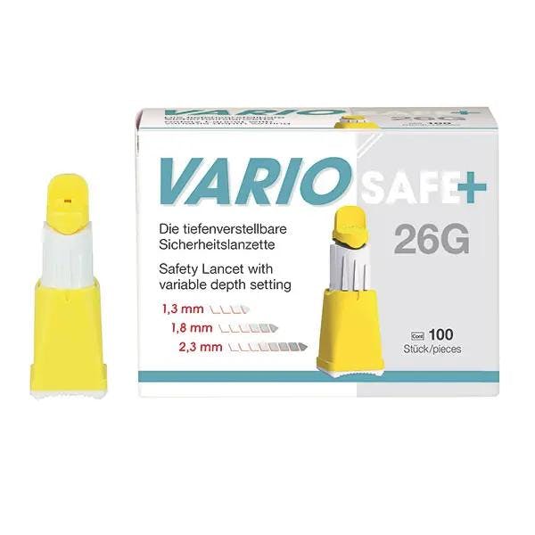 Vario Safe Plus Sicherheitslanzetten - Tiefenverstellbare Lanzette mit 3 Einstichtiefen Produktbild