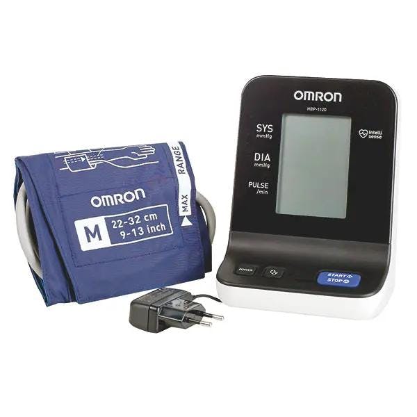 Omron HBP-1120-E - Professionelles Oberarm-Blutdruckmessgerät inkl. M Manschette Produktbild Web Groß Detailbild 1 L