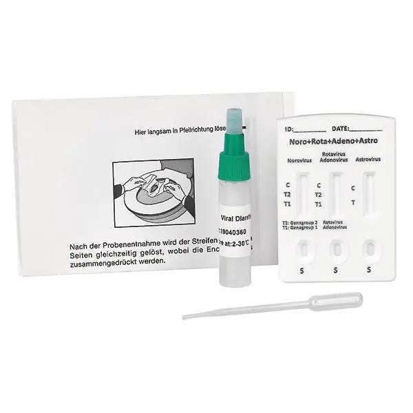 Cleartest  Immunolgischer Schnelltest - Zum Nachweis von Magen-Darm-Viren, 15 Minuten Produktbild Web Groß Detailbild 1 L