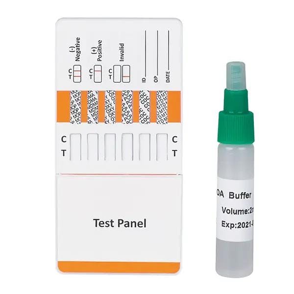 Cleartest Wischtest - Drogentest, Nachweis von bis zu 12 versch. Substanzen, hohe Qualität Produktbild Web Groß Detailbild 1 L
