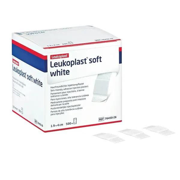 Leukoplast Soft white Wundschnellverband - Hautfreundlich, Atmungsaktiv, 500 Stück Produktbild