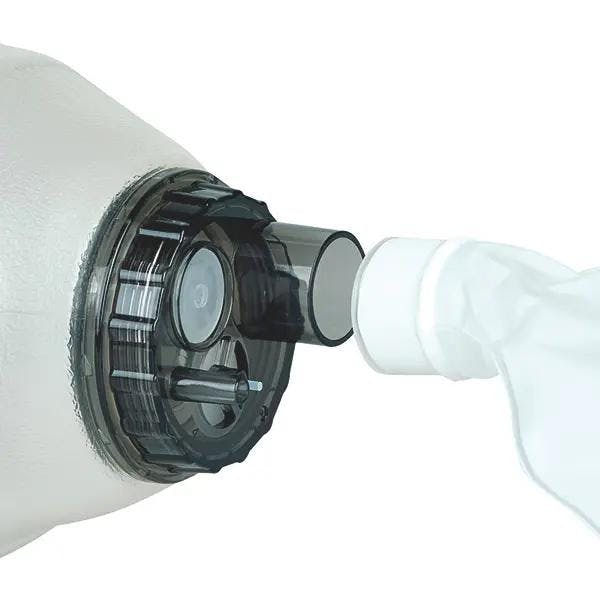 Clearline II PVC-Einwegbeatmungsbeutel - aus PVC, latexfrei O2- Reservoir & -Leitung inkl. Produktbild Web Groß Detailbild 2 L