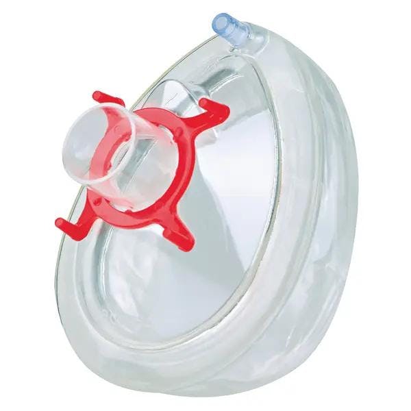 PVC-Beatmungsmaske mit Luftwulst Produktbild Web Groß Detailbild 1 L