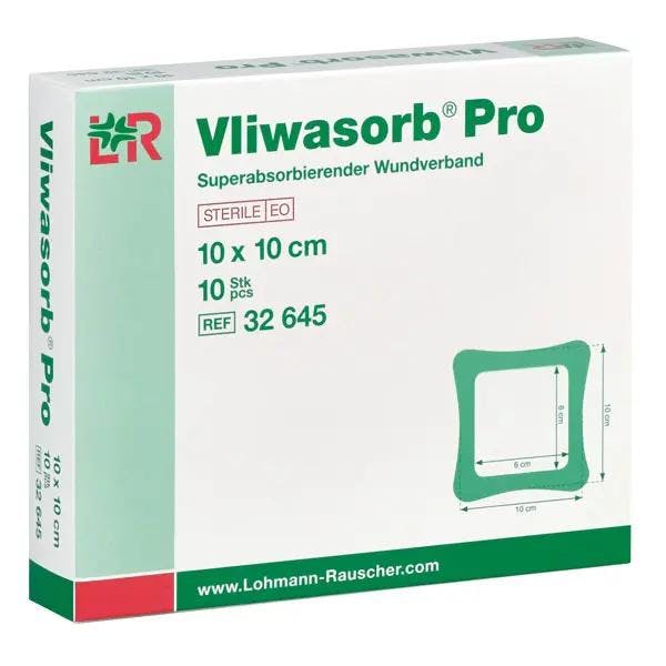 Vliwasorb Pro Lohmann & Rauscher - Wundverband, steril, superabsorbierend, hautfreundlich Produktbild Web Groß Detailbild 1 L