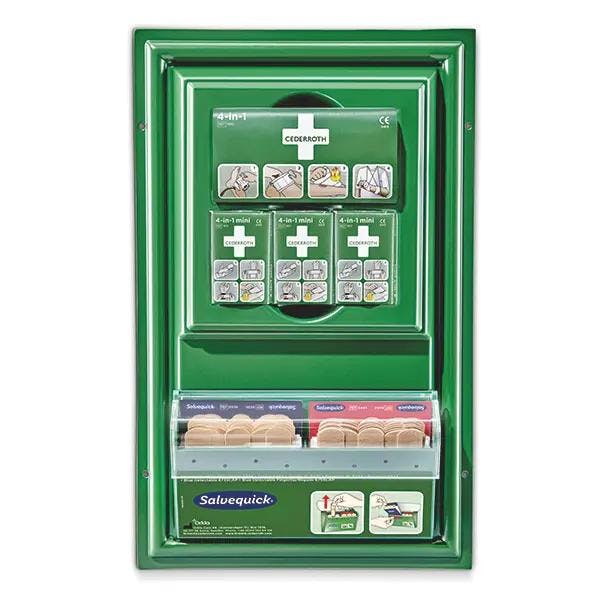 Cederroth Erste-Hilfe-Tafel Mini - geeignet für mobilen Einsatz und begrenztem Platz Produktbild Web Groß Detailbild 1 L