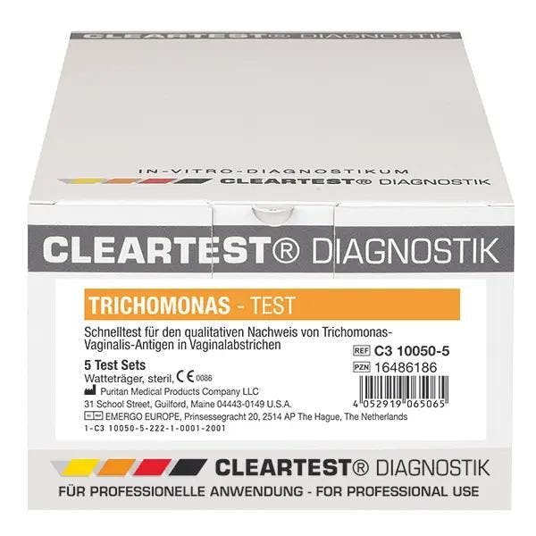 Cleartest Trichomonas Vaginalis - zum Nachweis von Flagellaten im Vaginalabstrich Produktbild