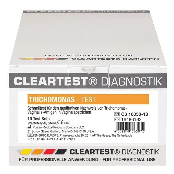 Cleartest Trichomonas Vaginalis - zum Nachweis von Flagellaten im Vaginalabstrich Produktbild Web Groß Detailbild 2 L