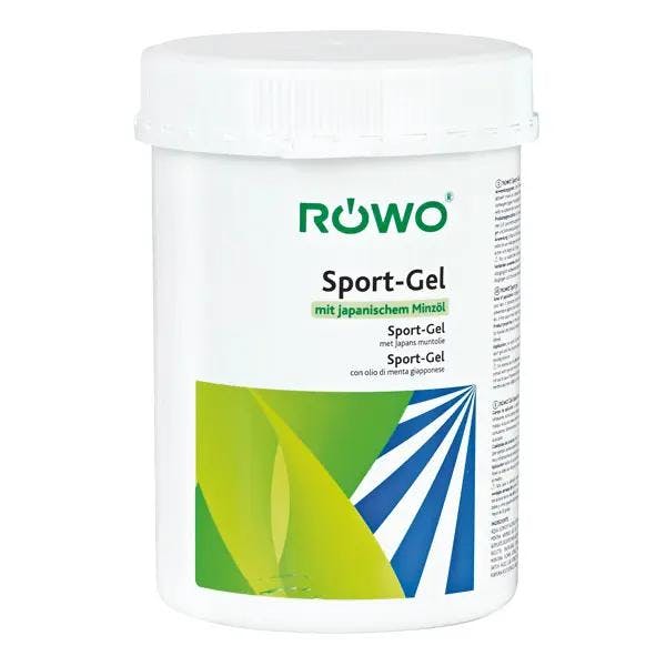 RÖWO - Sport Gel mit japanischem Minzöl, Arnika, Echinacea, schmerzlindernd, kühlend Produktbild Web Groß Detailbild 1 L
