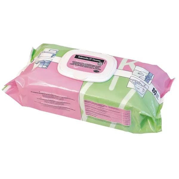 Kohrsolin FF Tissues - Desinfektionstücher für medizinische Geräte, gebrauchsfertig Produktbild