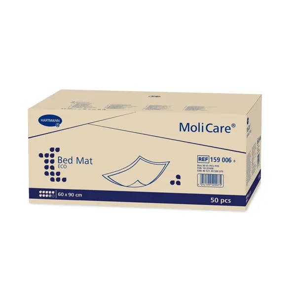 MoliCare Bed Mat Eco 9 Tropfen - Saugstarke Bettschutzeinlagen in 2 Größen test Produktbild