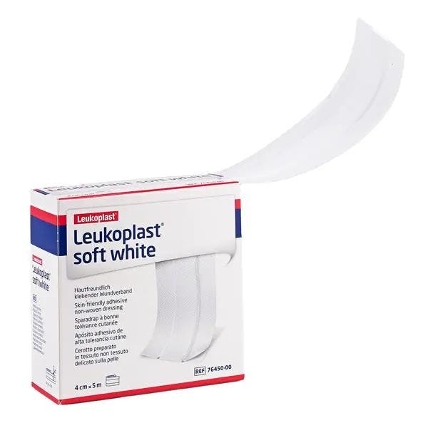 Leukoplast Soft white Wundschnellverband - hautfreundlich, atmungaktiv, flexibel Produktbild Print Hauptbild L