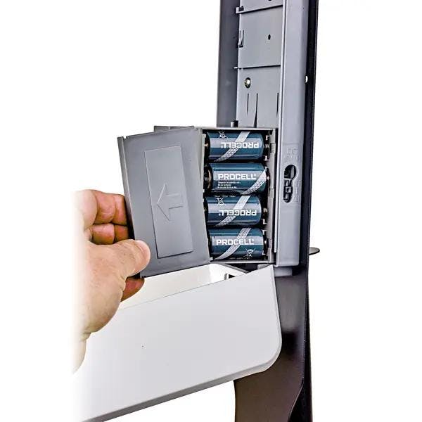 Kontaktloser Dosierspender mit Sensor und Teleskopständer Produktbild Web Groß Detailbild 3 L