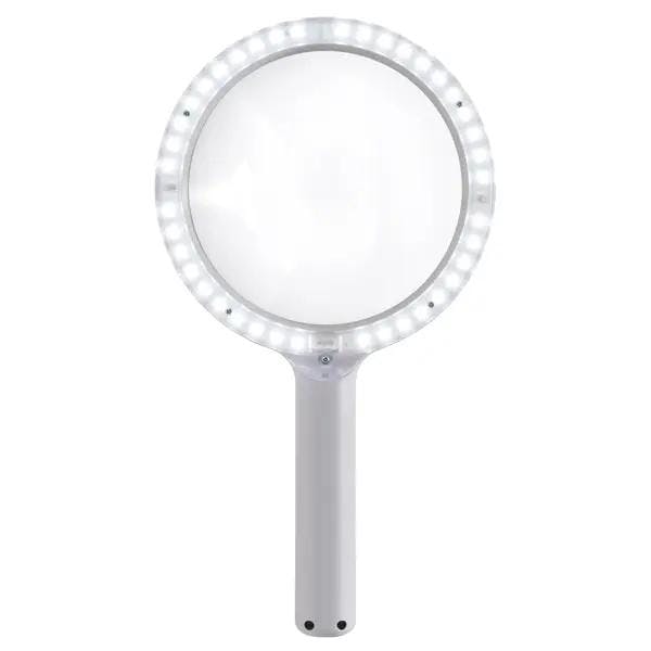 Lupenleuchte DERUNGS OPTICLUX Hand - Tageslichtqualität, dimmbar, 1.7x Vergrößerung Produktbild Web Groß Detailbild 1 L