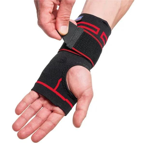 Hansaplast Sport Handgelenk-Bandage - Stabilisierende Kompression zur Schmerzlinderung Produktbild Web Groß Detailbild 1 L