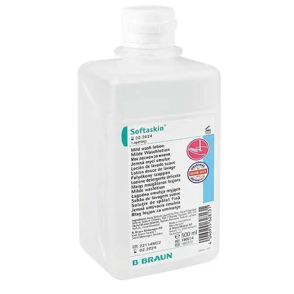 Softaskin Waschlotion für empfindliche Haut - pH-hautneutral, allergenfrei, parabenfrei Produktbild Web Groß Detailbild 1 L