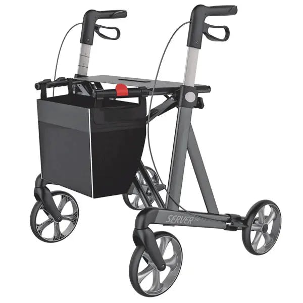 Leichtgewicht Rollator XXL - Für besonders schwere Belastungen geeignet Produktbild Web Groß Detailbild 3 L
