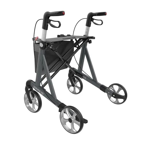 Leichtgewicht Rollator XXL - Für besonders schwere Belastungen geeignet Produktbild Web Groß Detailbild 1 L