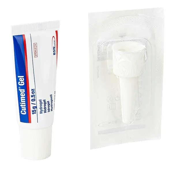 Cutimed Gel - Hydrogel für Chronische Wunden, Gewebeschonendes Verfahren zur Wundreinigung Produktbild Web Groß Detailbild 1 L