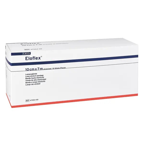 Eloflex Stütz-/Entlastungsbinde mit langem Zug - elastisch, hautfreundlich, atmungsaktiv Produktbild Web Groß Detailbild 1 L