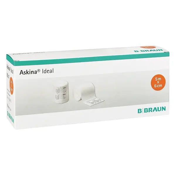 Askina Ideal - Kompressionsbinde einzeln cellophaniert, längselastisch für sicheren Sitz Produktbild