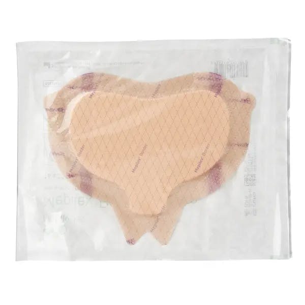 Mepilex Border Sacrum - Steriler Schaumverband für Dekubitus und chirurgische Wunden Produktbild Web Groß Detailbild 1 L
