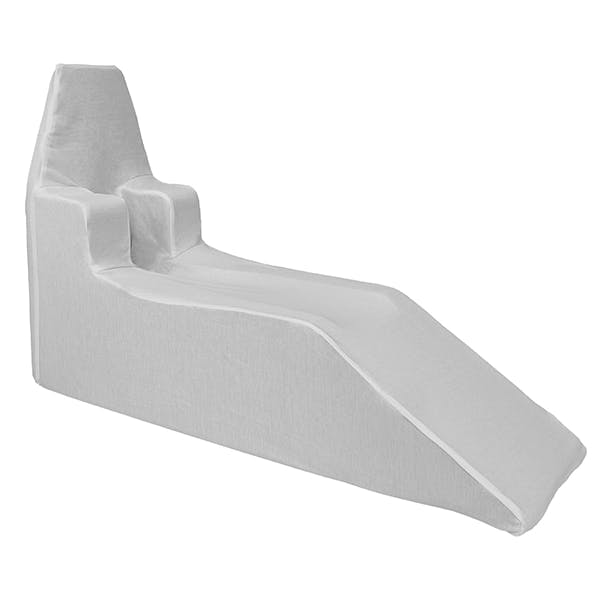 Bezug für Beinhochlagerungsschiene - Weiß (Schiene nicht im Lieferumfang enthalten!) Produktbild Web Groß Detailbild 1 L
