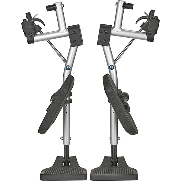 Beinstützen-Set, paarweise oder Bremsen-Set, paarweise für Rollstühle Stahl/Alu Light Produktbild