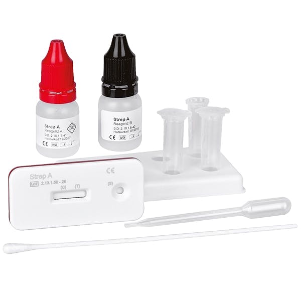 Cleartest Strep A ECO Testkassettentest - Nachweis von Gruppe A Streptococcus Antigenen Produktbild