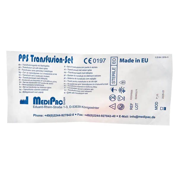 PPS-Transfusionsset mit Luer-Lock Produktbild Web Groß Detailbild 1 L