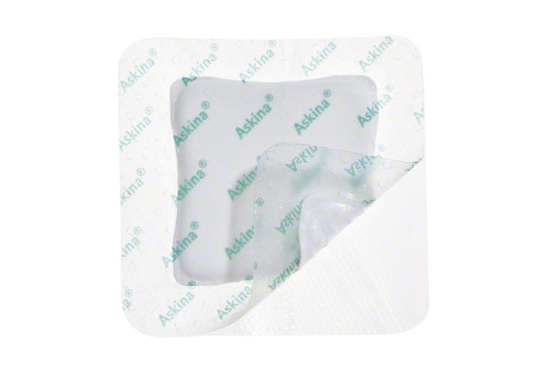 Askina DresSil Border - Silikonbeschichteter Schaumstoffverband mit Haftrand Produktbild