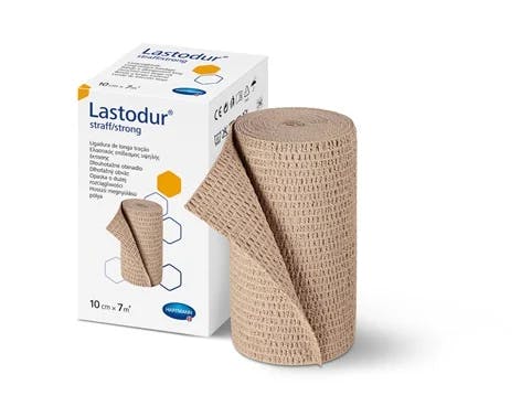 Lastodur straff/strong - dauerelastische Langzugbinde für starke Kompression, 180% Dehnbar Produktbild