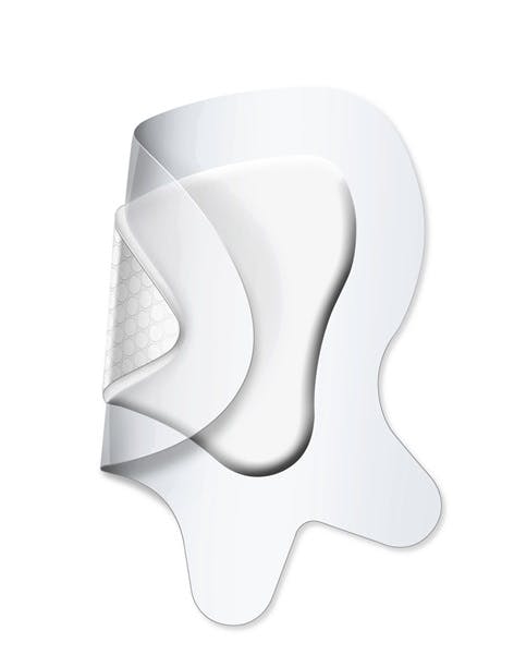 Hartmann HydroTac Comfort Sacral - Schaumstoffverband mit hypoallergener Klebefolie Produktbild Web Groß Detailbild 1 L