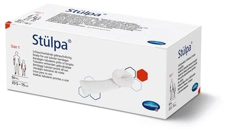 Stülpa Schlauchverbände - Fertigverbände, querdehnbar, Viskose 70%, Baumwolle 30% Produktbild