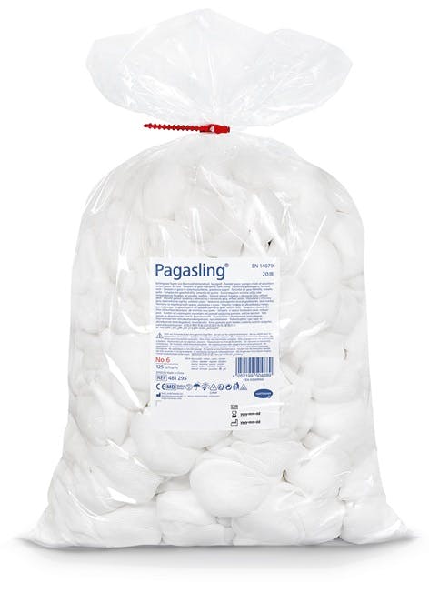 Pagasling Schlinggazetupfer -  aus reinem Verbandmull, steril/unsteril, 20-fädig Produktbild Web Groß Detailbild 1 L