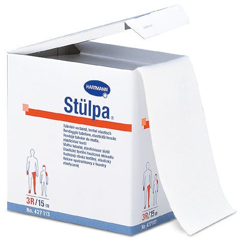 Stülpa Schlauchverbände - Fertigverbände, querdehnbar, Viskose 70%, Baumwolle 30% Produktbild Web Groß Detailbild 3 L