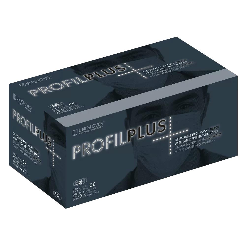 Unigloves Profil plus Mundschutz  - latexfrei mit Ohrschlaufen, EN14683, TYP - II R Produktbild