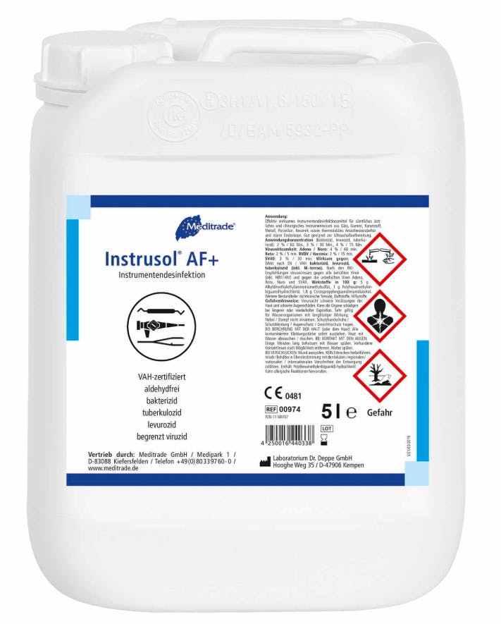 Instrusol AF + - Instrumentendesinfektionsmittel für Medizinprodukte Produktbild