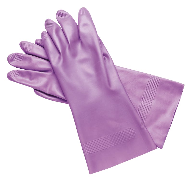 Nitril Schutzhandschuhe lila - Gr. M, Schutzhandschuhe Kategorie III Produktbild