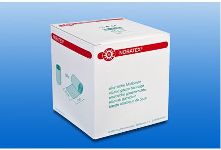 NOBATEX Hospital - Elastische Fixierbinden (gekreppt), 50 Stück Produktbild Web Groß Detailbild 1 L