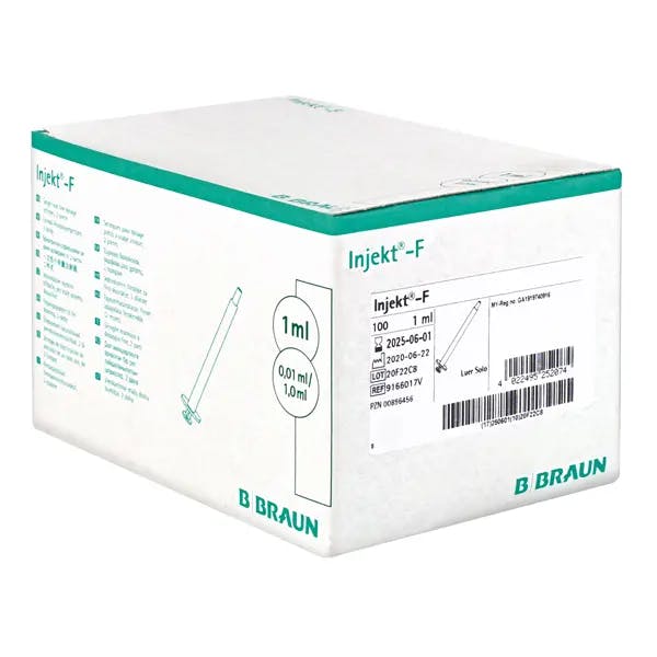 B.Braun Injekt-F Feindosierungsspritzen - Steril für Einmalgebrauch, hochpräzise, 100 Stk. Produktbild Web Groß Detailbild 1 L