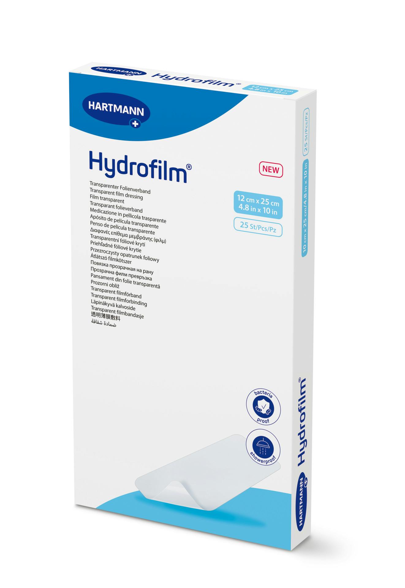 Hydrofilm - Steriler Transparenter Folienverband, keim- und wasserdicht, hautfreundlich Produktbild Web Groß Detailbild 2 L