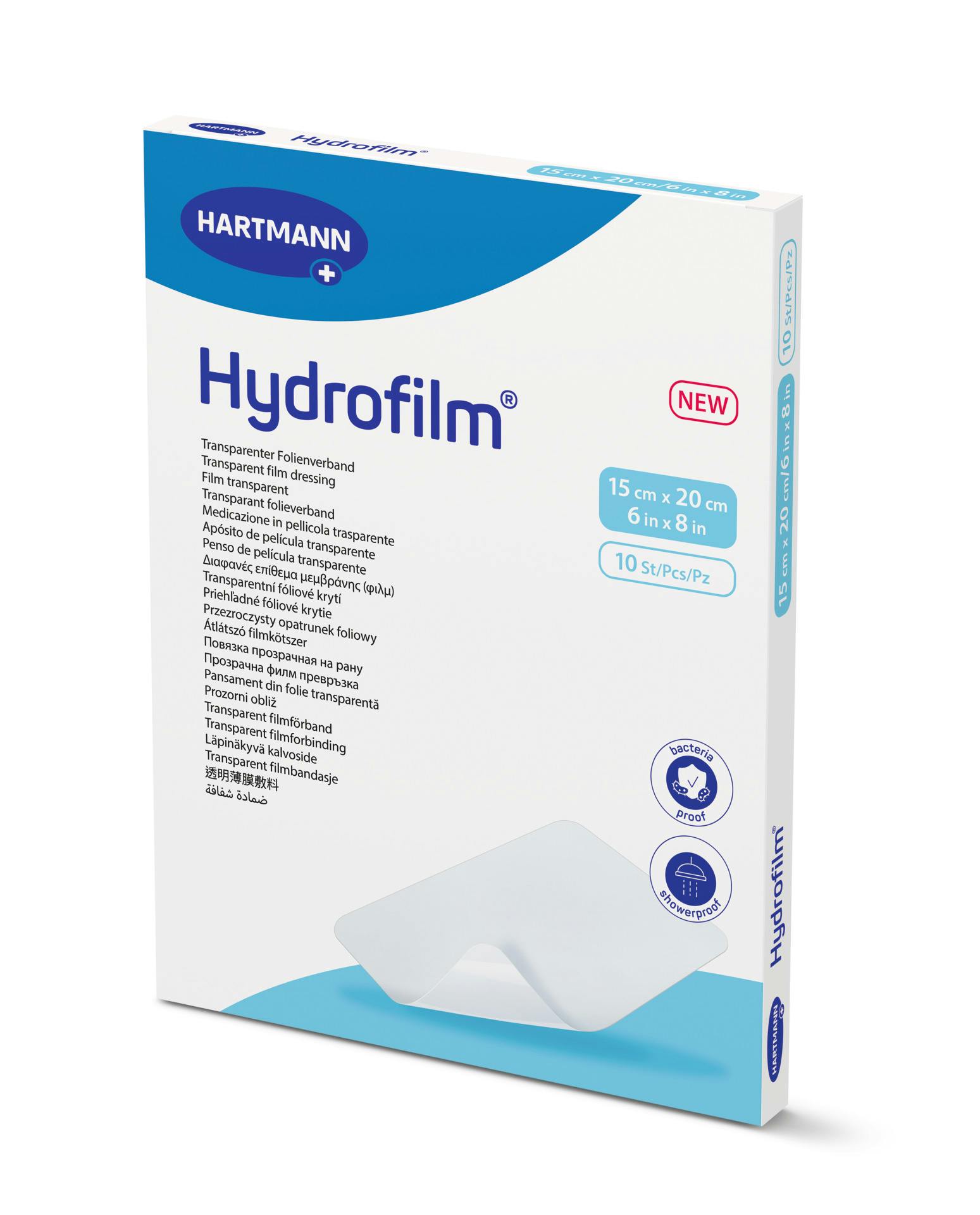 Hartmann Hydrofilm - Steriler Transparenter Folienverband, keim- und wasserdicht Produktbild Web Groß Detailbild 3 L