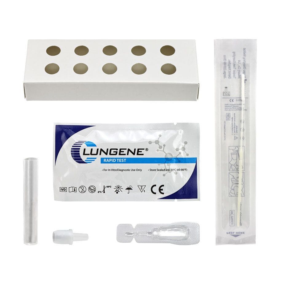 Clungene 25 prof Covid-19 Rapid Antigen - Schnelltest zum Nachweis von Covid-19-Antigen Produktbild Web Groß Detailbild 1 L