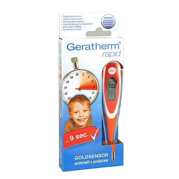 Geratherm rapid digital Fieberthermometer Produktbild Web Groß Detailbild 1 L