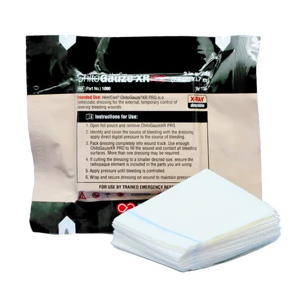 HemCon ChitoGauze XR PRO - Gazeverband Produktbild