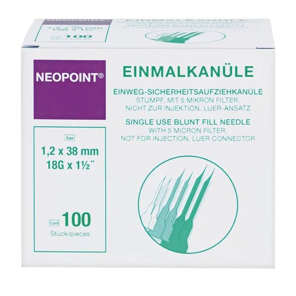 Neopoint Einweg-Sicherheitsaufziehkanüle, stumpf, mit Filter Produktbild Web Groß Detailbild 2 L