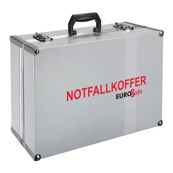 Notfallkoffer EuroSafe III gefüllt nach DIN, Notfallausrüstung für Kinder Produktbild