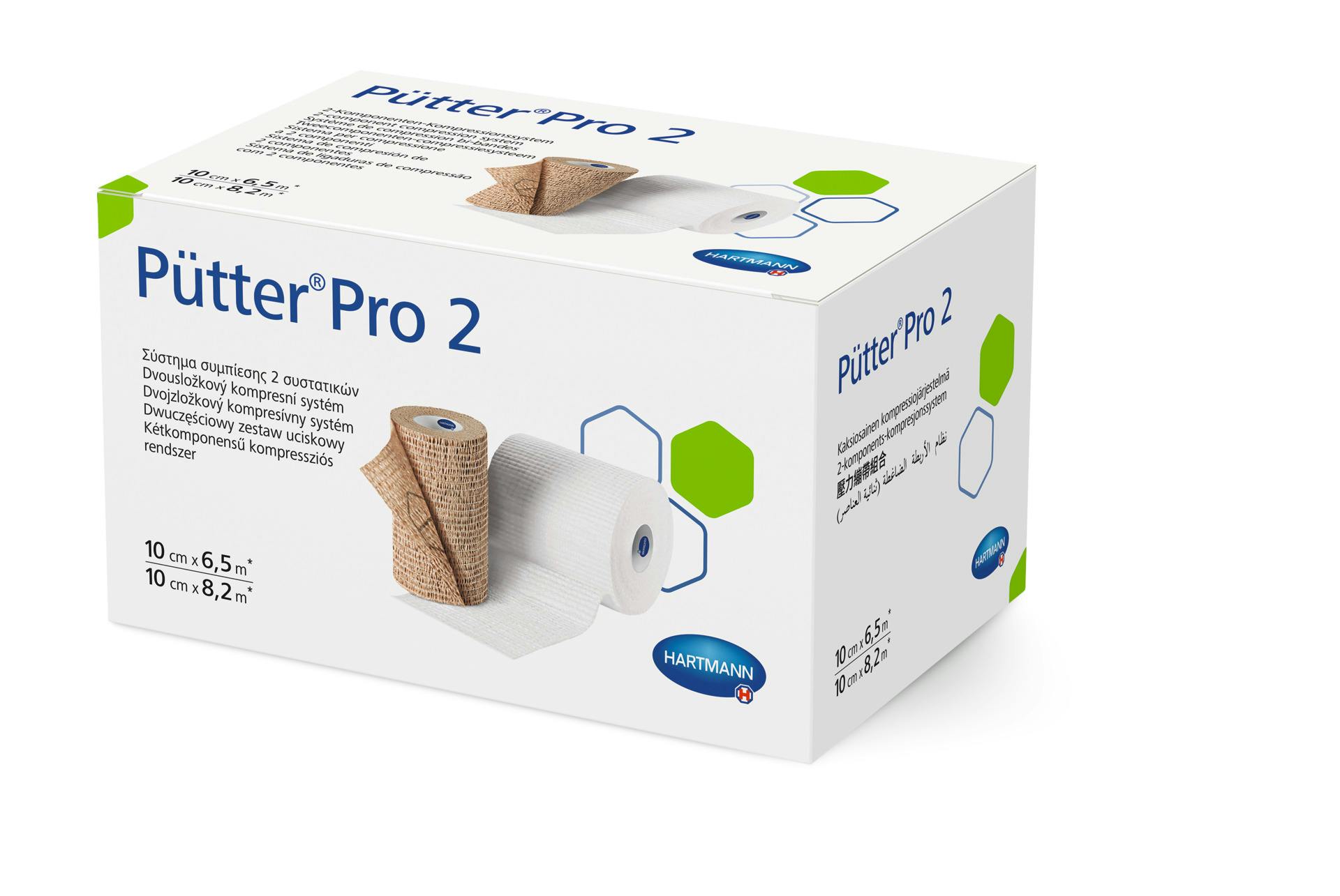 PütterPro 2 - 2-Komponenten-Kompressionssystem Polster- und Kompressionsbinde Produktbild