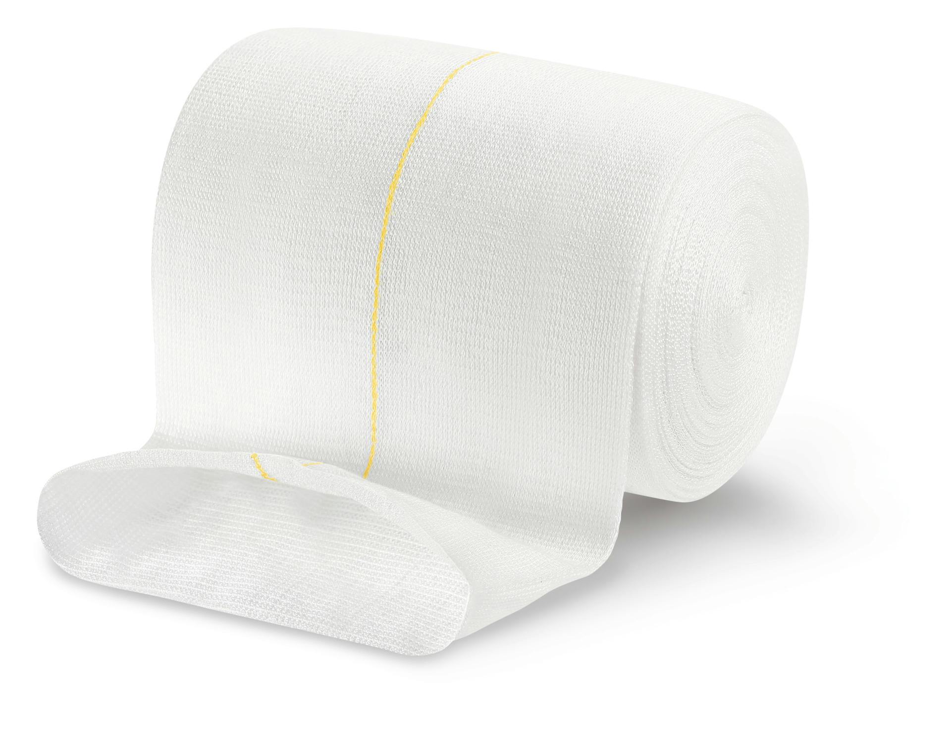 Coverflex fast - Dauerelastischer Rundgestrickter nahtloser Schlauchverband aus Viskose Produktbild Web Groß Detailbild 4 L